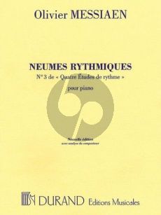 Messiaen Neumes Rhythmiques pour Piano
