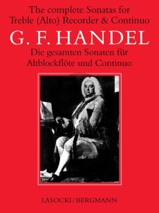 Handel Sonatas (Complete) Treble Recorder and Bc (edited by David Lasocki and Walter Bergmann)