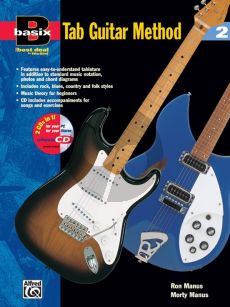 Manus Manus Basix Tab Guitar Method Vol.2 Book with Enhanced Cd