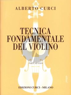 Curci Technica Fondamentale Vol.2 Violino