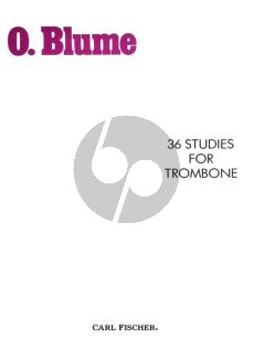 Blume 36 Studies (Trombone Bass Clef) (ed. Reginald Fink)