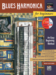 Fletcher Blues Harmonica for Beginners (Bk-Cd)