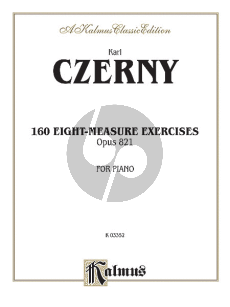 Czerny 160 Eight-Measure Excercises Op.821 Piano