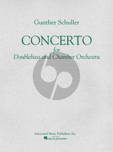 Schuller Concerto Double Basss-Chamber Orchestra (piano red.)