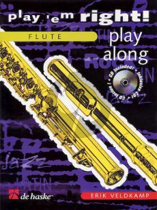 Veldkamp Play 'em Right - Play Along for Flute (Bk-Cd) (grade 3)