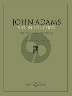 Adams Concerto for Violin and Orchestra (piano reduction by John McGinn)