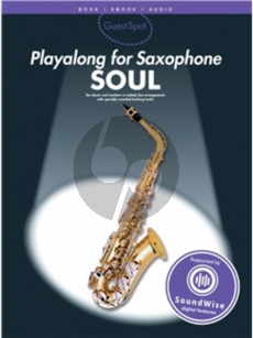 Album Guest Spot Soul Playalong Altsaxophone (Book-with Audio Online)