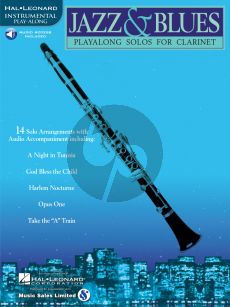 Jazz & Blues for Clarinet (Hal Leonard Instrumental Play-Along) (Book with Audio online)