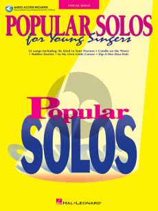 Popular Solos for Young Singers (Book with Audio online)