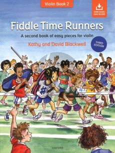 Blackwell Fiddle Time Runners Book with Audio Online - Third Edition (A Second Book of Easy Pieces for the Violin)