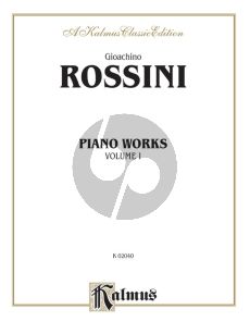 Rossini Piano Pieces Vol. 1