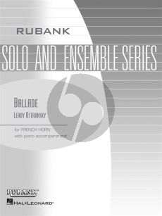 Ostransky Ballade for French Horn and Piano