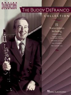 DeFranco The Buddy DeFranco Collection for Clarinet (Artists Transcriptions Clarinet)