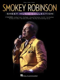Smokey Robinson – Sheet Music Collection Piano-Vocal-Guitar