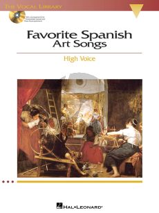 Favorite Spanish Art Songs High (Book with Audio online) (Richard Walters)