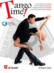 Mees Tango Time! for Accordion (12 Easy Tangos) (Book with Audio online) (Intermediate Level)