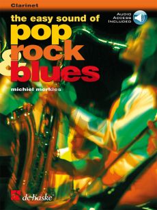 Merkies Easy Sound of Pop Rock & Blues for Clarinet (Book with Audio online)