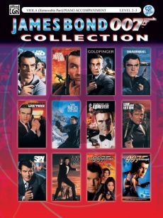 James Bond 007 Collection for Viola (with piano accompaniment) (Bk-Cd) (arr. Bill Galliford)
