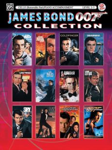 James Bond 007 Collection for Cello (with piano accompaniment) (Bk-Cd) (arr. Bill Galliford)