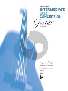 Snidero Intermediate Jazz Conception Guitar (15 great solo etudes for jazz style and improvisation) (Bk-Cd)