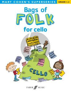 Cohen Bags of Folk for Cello (grade 1 - 2)