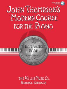 Thompson Modern Course for the Piano First Grade Book (Book with Audio online)