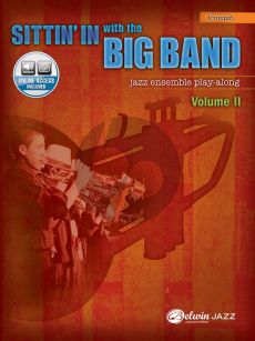 Album Sittin' In with the Big Band Vol. 2 for Trumpet Book with Audio Online