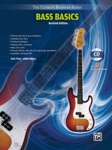 Titus Nigro Bass Basics Ultimate Beginner Series Book with Cd
