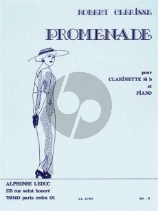 Clerisse Promenade Clarinette et Piano