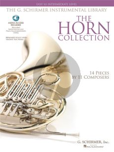 The Horn Collection for Horn and Piano (Easy to Intermediate Level) (Book with Audio online)