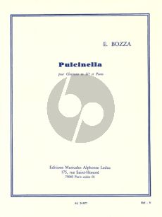 Bozza Pulcinella Clarinette et Piano