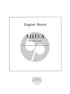 Bozza Shiva pour Basson et Piano