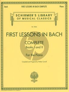 First Lessons in Bach Complete (arr. W.Carroll)