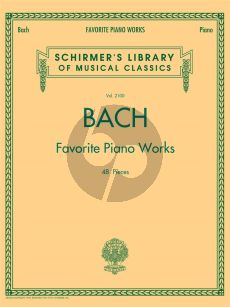 Bach Favorite Piano Works - 48 Pieces