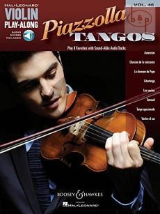 Piazzolla Tangos (Violin Play-Along Series Vol.46)