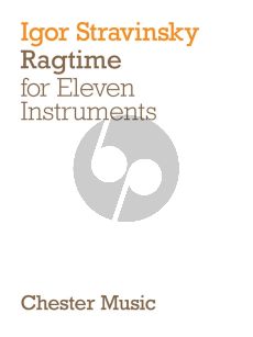 Strawinsky Ragtime (11 Instruments) (Study Score)