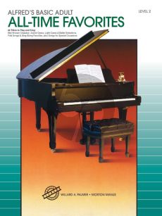Alfred Adult Piano All Time Favorites Level 2 for Piano Solo
