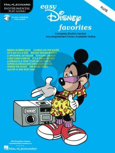 Disney Easy Disney Favorites for Flute Book with Audio Online