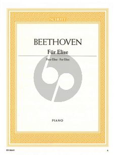 Beethoven Fur Elise a-moll WoO 59 Klavier