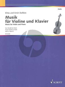 Doflein Musik Vol.3 Violine und Klavier (From Vivaldi to Viotti) (changes of position)