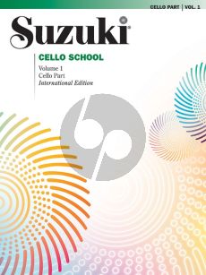 Suzuki Cello School Vol.1 International Edition Cello Part