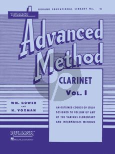 Voxman-Gower Advanced Method Vol.1 Clarinet