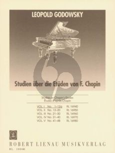 Godowsky 53 Studien über die Etüden von Chopin Band 1 No. 1 - 12A