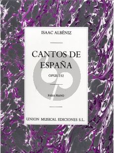 Albeniz Cantos de España Op.232 Piano