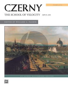 Czerny School of Velocity Op.299 Complete Edition for Piano (Edited by Willard A. Palmer)
