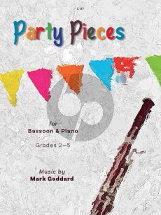 Goddard Party Pieces- Seven entertaining pieces for Bassoon and Piano (Grades 2 - 5)
