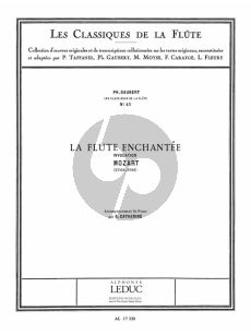Mozart Invocation de Flute Enchantee Flute et Piano (transcr. Philippe Gaubert) (Piano par C. Catherine)