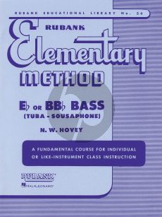 Hovey Elementary Method for Eb or Bb Bass - Tuba