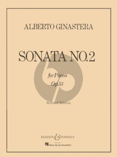 Ginastera Sonata No.2 Op. 53 for Piano (edited by Robert Wharton)
