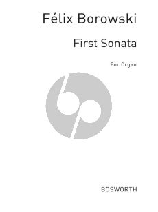 Borowski Sonata No.1 Organ